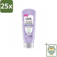 Guhl 25 x Hyaluron+ Pflege-Spülung - 200 ml - Vorratspackung - 25 Stücke