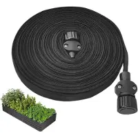 Merkloos Wasserdichter Gartenschlauch mit Tropfbewässerungssystem, 15 Meter