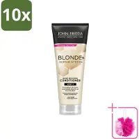 John Frieda 10 x Blonde+ Repair Bond Building Conditioner - 250 ml - Sparpackung - 10 Stücke