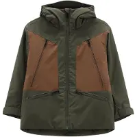 CMP Kinder Winter Jacke mit Kapuze grün 128