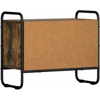 Syfax TV-Schrank 60 x 30 x 50 cm Räuchereiche Holzwerkstoff