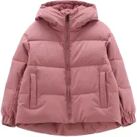 CMP Kinder Winterjacke mit Kapuze pink 152