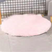 Sonstiges Hundematte Haustierbett Weicher Plüsch Waschbar Hell-Pink Durchmesser 40 cm