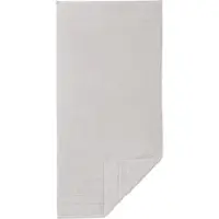 Egeria Badetuch "Micro Touch", grau (hellgrau), B:70cm L:140cm, Walkfrottee, Obermaterial: 100% Baumwolle, Handtücher, Badetuch, Uni Programm mit Streifenbordüre, extrem saugfähig, reine Baumwolle