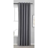 Merkloos Solidchoice – Premium Verdunkelungsvorhang, 245 x 140 cm – Dunkelgrau mit Mehrfach-Aufhängung