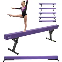 OEM Schwebebalken Gymnastik Kinder 241 cm Höhenverstellbar (5-stufig/170/380470/540/565mm)