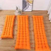 Merkloos Dickes Gartenkissen für Stühle und Bänke, 120x45 cm, Orange