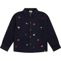 Minymo Shirt LS Cord parisian night (7021) 98