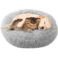 Merkloos Extra große Donut Hundebett von 90 cm, Waschbar