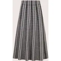 MADELEINE Midirock "Strickrock Eleganter Jacquard-Rock für kühle Tage"