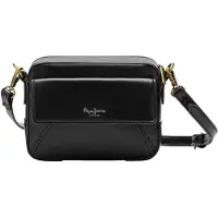 Pepe Jeans für Damen. PL0300214 Umhängetasche Alma Hexia Schwarz (OSFA), Lässig, Polyurethan