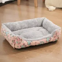 Sonstiges Hundebett XXL 80x60cm Pferd, Waschbar, Flauschig, Rutschfest, Weiche Polsterung