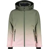 CMP - Girl's Jacket Snaps Hood 36W0775 - Skijacke Gr 110 oliv
