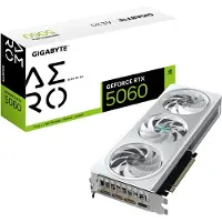 Gigabyte GeForce RTX 5060 AERO OC 8G Grafikkarte, GeForce RTX 5060, 8 GB, GDDR7, 128 Bit, 7680 x 4320 Pixel, PCI Express 5.0