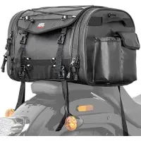 Sonstiges KEMIMOTO Motorrad Hecktasche wasserdicht 65L schwarz mit Reflektoren