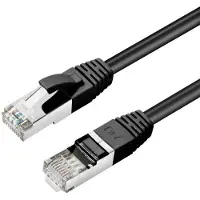 Microconnect SSTP607S, 7 m, Cat6, S/FTP (S-STP), RJ-45, RJ-45, Schwarz