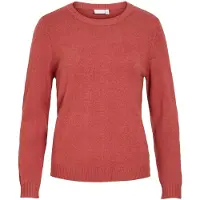 Vila Viril Rundhals Strickpullover