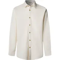 Pepe Jeans für Herren. PM3091440 Hemd River gebrochenes Weiß (M), Lässig, Baumwolle, Langarm