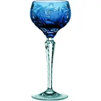 Nachtmann Traube, Weißwein-Glas, Hock-Glas, Kristall, Blau, 20,8 cm, 8,9 cm