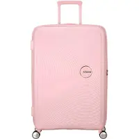 American Tourister SoundBox, Karre, Harte Schale, Pink, Pastel Pink, Groß, 4 Rad/Räder