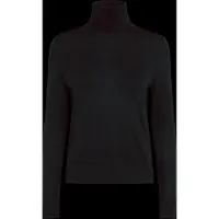 HUGO für Damen. 50569403 Pullover Sedennina schwarz (L), Wolle, Klassisch