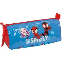 Safta Spidey 21x8x7 Cm Mäppchen Blau Mann Blau One Size