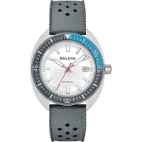 Bulova Nur Zeit Grau Kollektion Snorkel - mann