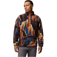 Columbia Men's Helvetia II Half Snap Fleece teak brown soarin (235) XXL