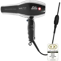 Solis Haartrockner, 2300 W, Ionen, 5 Stufen + Kaltstufe, 50% mehr Luftdruck
