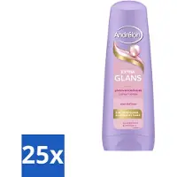 Unilever 25 x Andrélon Extra Glans Conditioner - 200 ml - Vorteilspackung - 25 Stücke