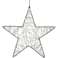 Anna's Collection Stern Weihnachten für Innen und Außen 500 LED Luxury Color Dimmer 56cm