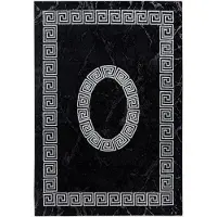 Ayyildiz Teppiche Teppich TEPPICHE "Plus 8009 , auch als Läufer erhältlich", schwarz, B:80cm H:6mm L:300cm, Polypropylen (PP), Teppiche, Teppich, Läufer, gemusterter Flachflor, robust, Webteppich, alle Räume