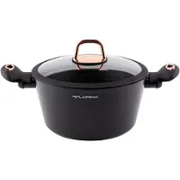 Florina Rose Aluminium-Induktionstopf 24 cm 4,2 l