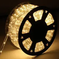 OEM Lichtschnur - Wasserfeste Schlauch - Lichtschnur - Outdoor - Garten - Weihnachten - 50m LED Lichtschnur draußen drinnen - 1200 LED Wasserfeste LED-Schlauch - Weihnachtsfest Licht Dekoration - Warmweiß
