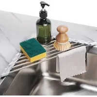 OEM Compactor voor afwasmiddelresten, inklusief kleine roestvrijstalen, vouwbare gootsteenreiniger und klasse-Spülbeckenreinigung.