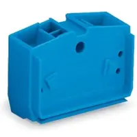 Wago 264-354 4-Leiter-Mittelklemme,ohne Drücker,für Anwendungen Ex i geeignet,blau 264354 - 100 Stück
