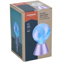 Berlinger Haus LED-Tischlampe COSMIC GLOW mit Nebeleffekt, 17 x 11 cm