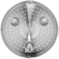 Silit 2121208167 Dampfeinsatz für Sicomatic Schnellkochtöpfe, Edelstahl, Ø 22 cm, Dampfeinsatz, Edelstahl, 220 mm