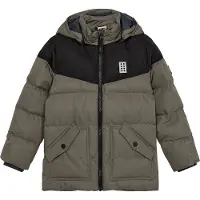 Lego Wear Steppjacke - LWJebel 733 - Braun/Schwarz - - 10 Jahre (140) - Daunenjacken