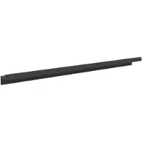vidaXL Raseneinfassung 10 stk. 100 x 10 x 8 cm Stahl Schwarz