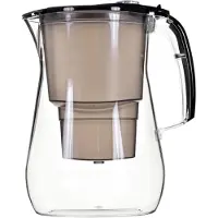 Selgros AQUAPHOR Onyx, Pitcher-Wasserfilter, 4,2 l, Schwarz
