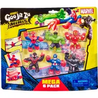 Goo Jit Zu Actionfiguren Marvel, 6er-Pack