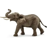 Schleich - Tierfiguren, Afrikanischer Elefantenbulle; 14762