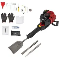 OEM Gartenschlepper - 52CC - 3-Achs - Drei Austauschbare Köpfe - Schwarz