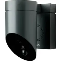 Somfy 1875328 Outdoor Camera V2 Pro, anthrazit - Sicherheitskamera für den Außenbereich