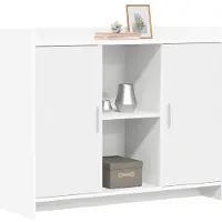 vidaXL Sideboard Weiß 98,5 x 33 x 80 cm Holzwerkstoff