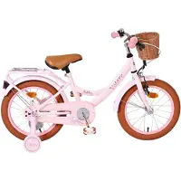 Volare Ashley Kinderfahrrad - Mädchen - 16 Zoll - Rosa