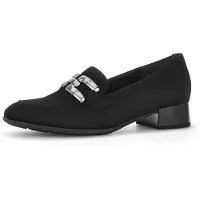 Gabor Damenschuhe Halbschuhe Slipper Schwarz Freizeit