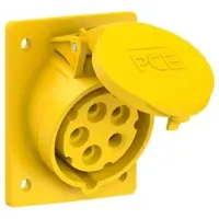 Pce 415-4 CEE-Anbausteckdose schräg (80x97mm) 16A 5p 4h IP44/IP54 4154