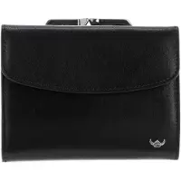 Golden Head Leder Geldbörse Colorado RFID Protect Bügelbörse 2123 Schwarz
